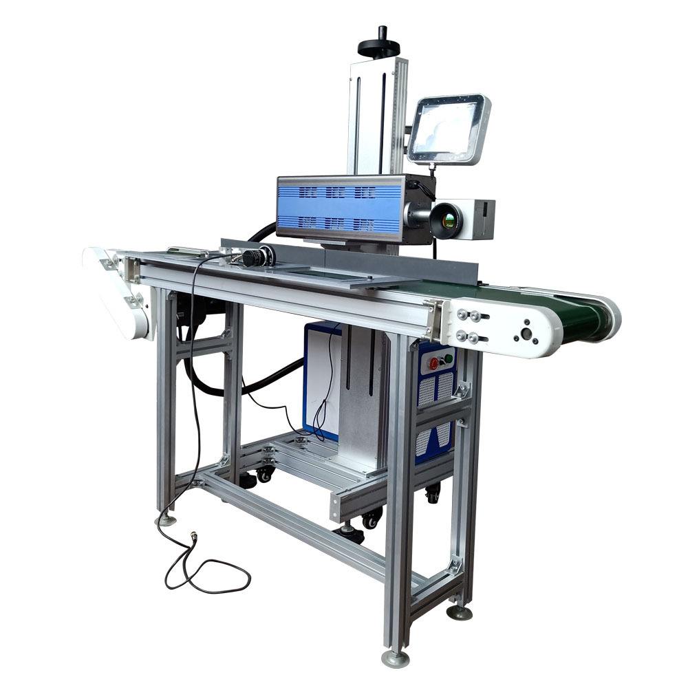 高效精准 可追溯激光打标机与全自动食品袋激光喷码技术在包装线上的应用